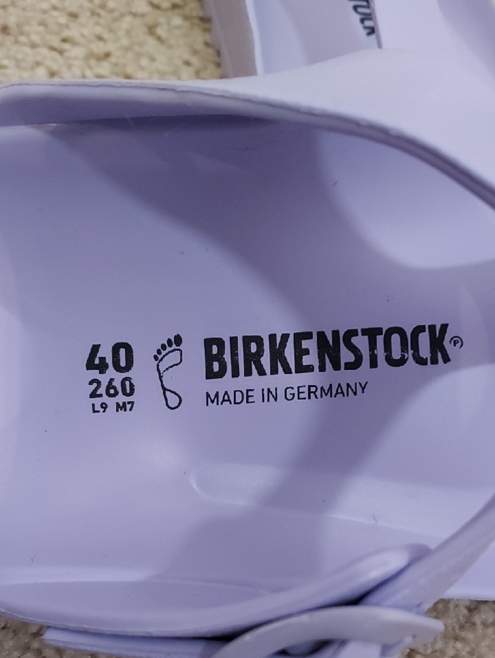 Birkenstock Sandals In LILAC SIZE 40 - Picture 10 of 10